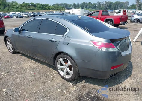 2009 Acura Tl 3.7 z USA, uszkodzony, nr VIN 19UUA96539A004736